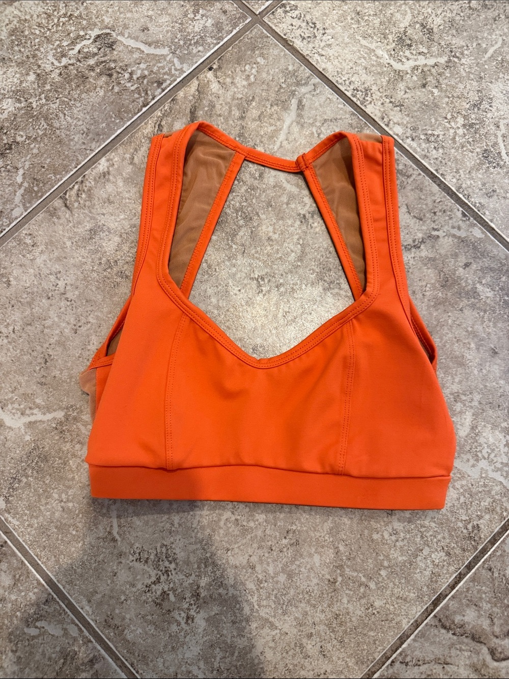 Cleo Harper Orange sports bra